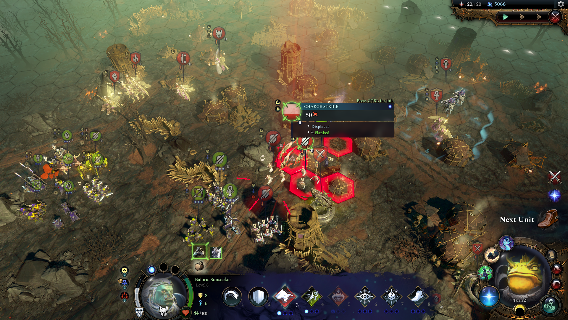 276. Baloric demon-steps behind the lightbringers and strikes them with his hammer Turn 108.png
